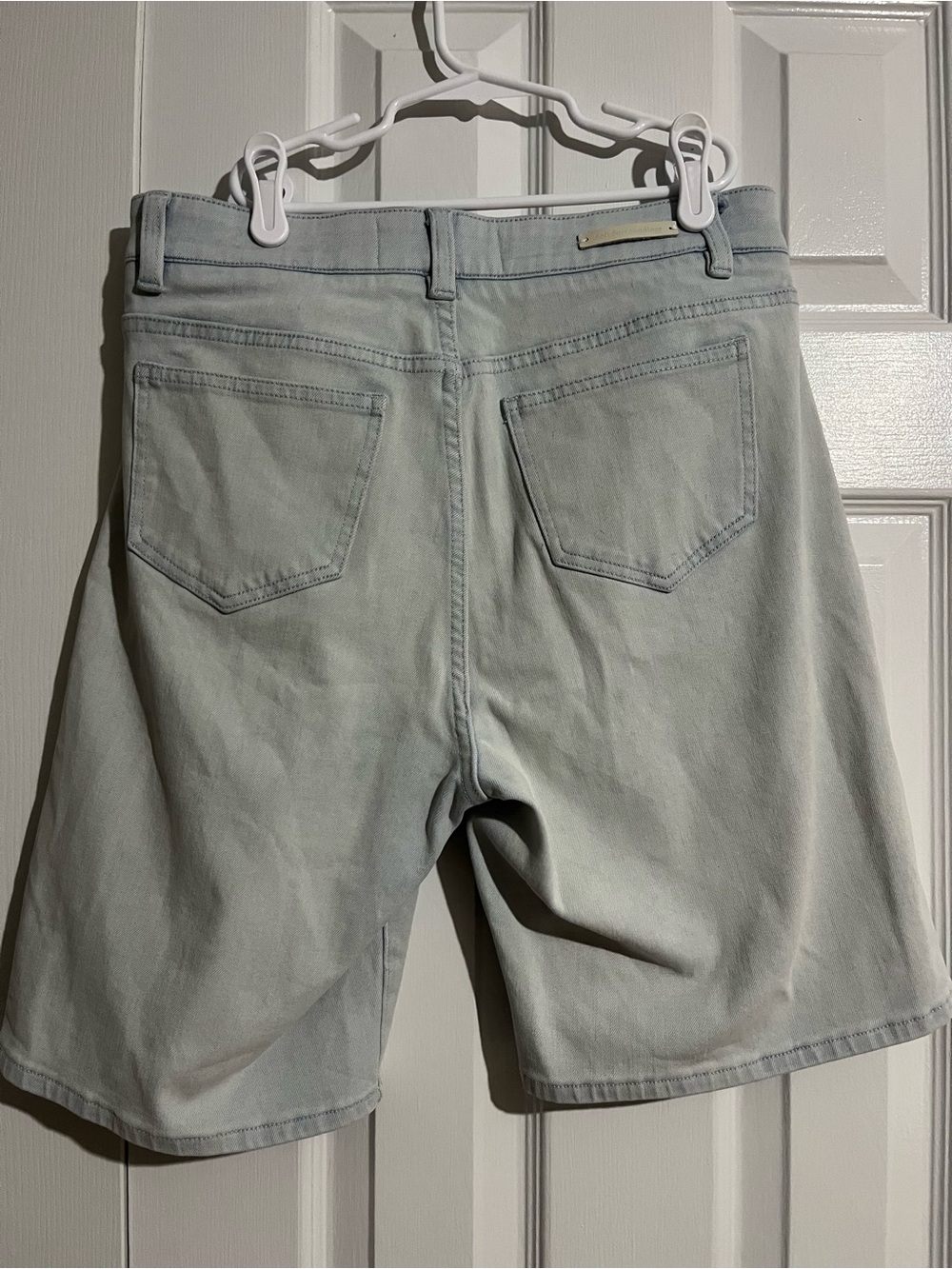 Soft Surroundings Light Blue Denim Shorts - Picture 4 of 5